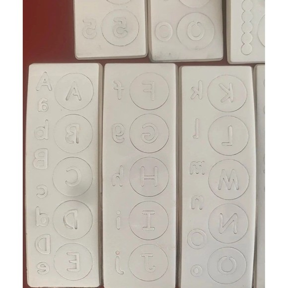 Cuttlebug BABY FACE AlphabetS - Picture 8 of 11